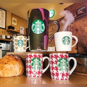Starbucks Mug Collection Of 5